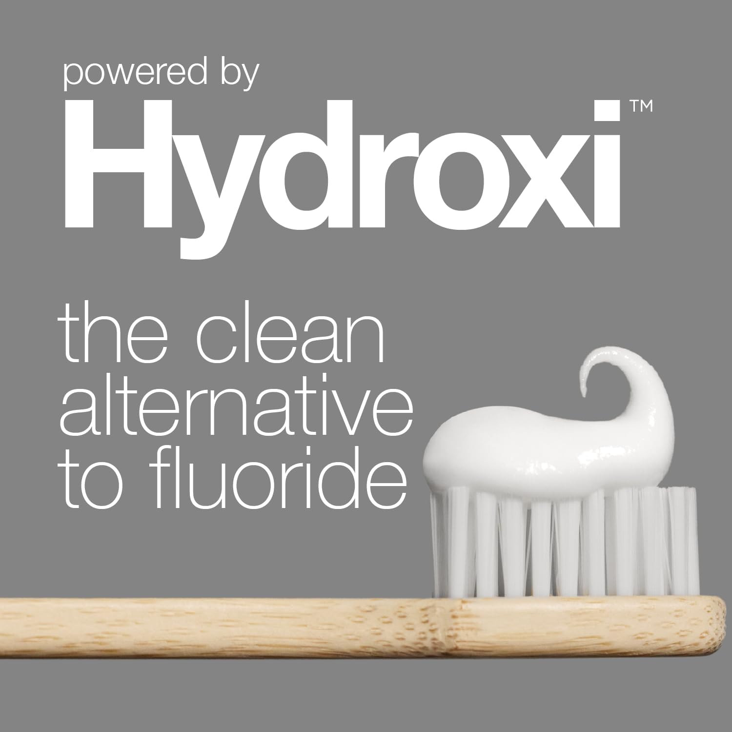 Davids Hydroxi Fluoride-Free Toothpaste - Whitening, Antiplaque, SLS Free, Natural Peppermint